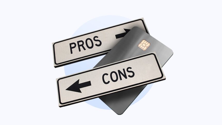 Pros and cons of credit cards