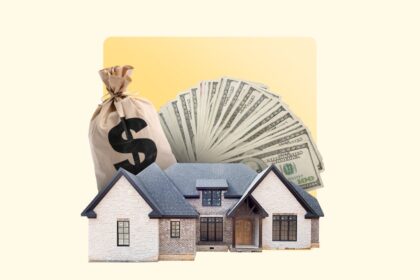Cash and a home mortgage