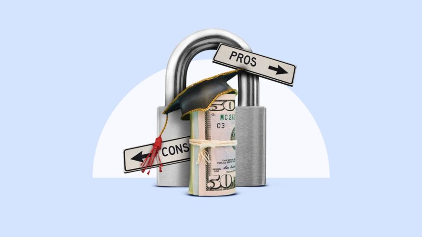 Pros and cons of private student loans