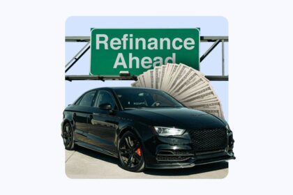 You must use a car loan refinance to pay off your debts