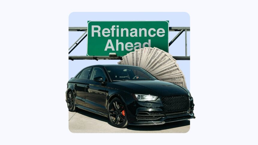 You must use a car loan refinance to pay off your debts