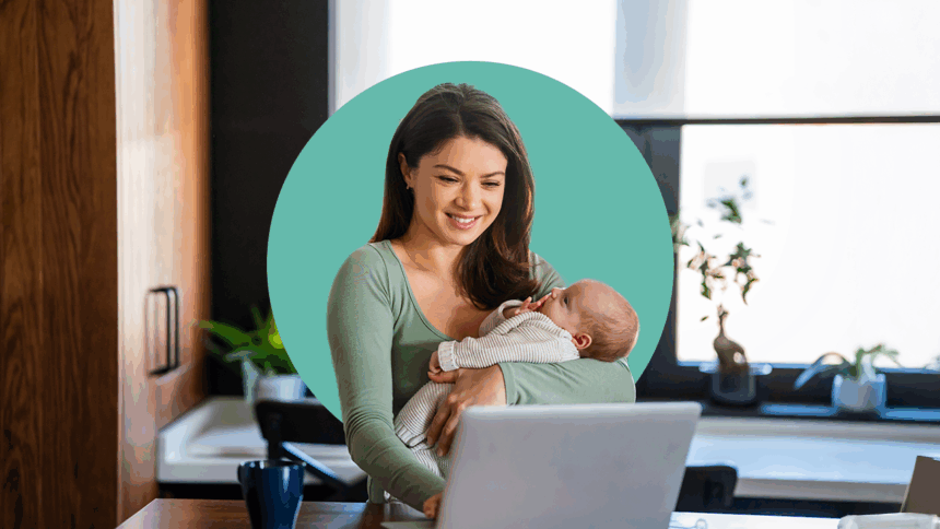 Get a mortgage on maternity leave