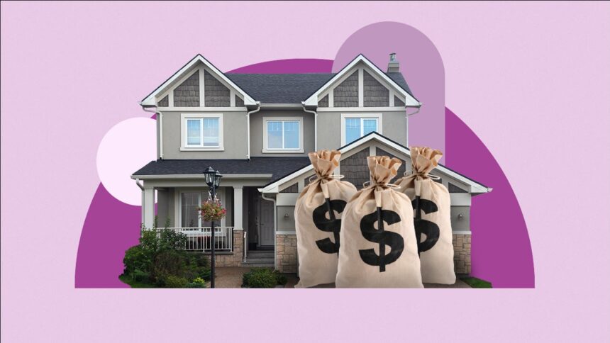 How much is the down payment for the house?