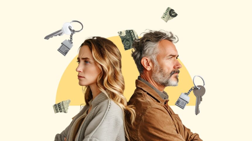 How are home equity divided during divorce?